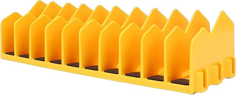 صينية تخزين ملاقيط بلاستيكية قابلة للتمديد منظّم أدوات مضاد للانزلاق للدرج طاولة عمل المرآب - Image 2